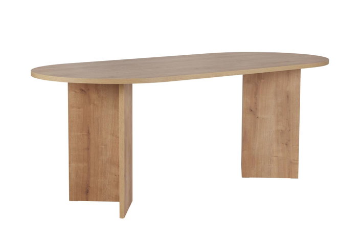 Hanah Home Mesa de Comedor Roble Zafiro